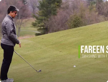 Personalized Golf Shot-to-Hill Coaching at Smashing Golf